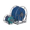 Hydramaster 000-163-540, Manual 200 Ft Vacuum Hose Reel Plus Garden And Solution, Triple Storage Reels With Hoses Bundle
