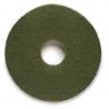 PowerFlite 14 inch 1in Thick Green Scrubbing Pad For Heavy Duty Action