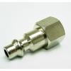 Heat Seal D2F2, Duct Cleaning Standard Air Line Fittings, 1/4in Male Plug X 1/4in Fip Fitting
