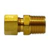 1/16 Mip X 1/8 Compression Male Brass Adapter 18175  68A-2X
