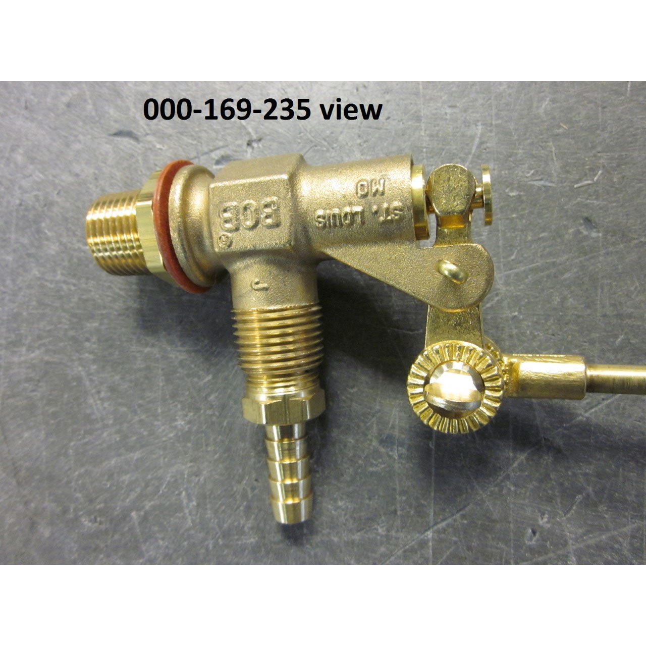 hydramaster 000-169-235 brass float valve