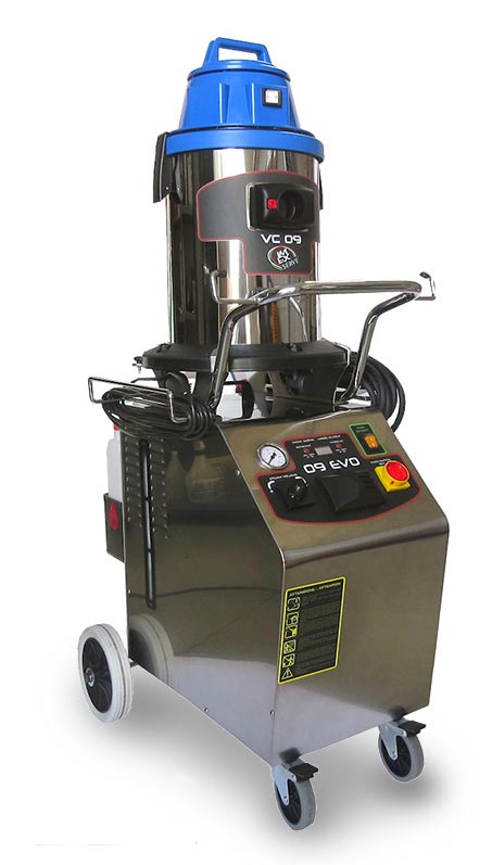 Steam and Vacuum Vapor Auto Detail machine Imex Serve 09Evo