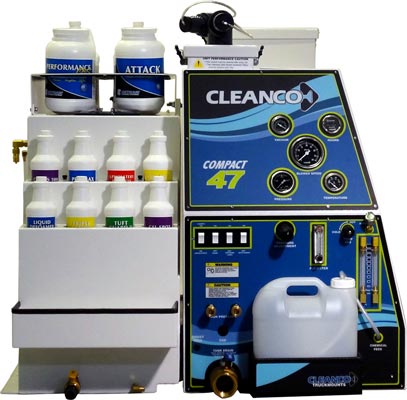 cleanco 120 gallon fresh water tank truckmount