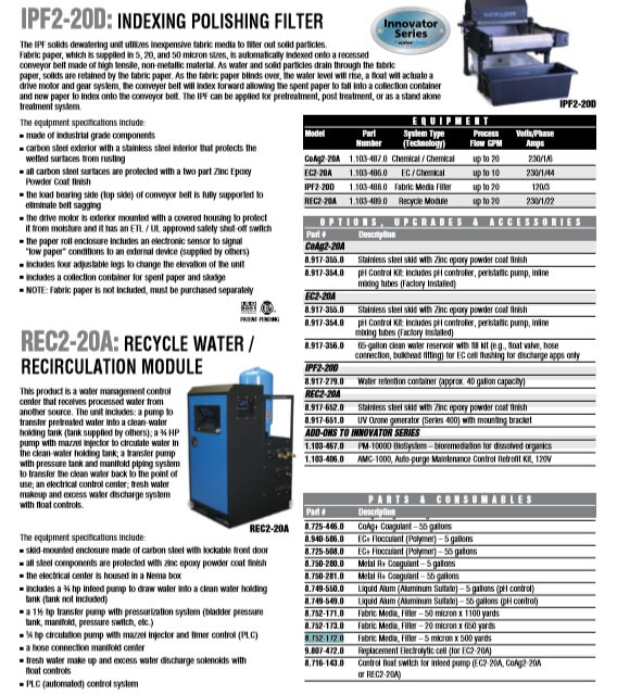 water maze 8.752-172.0 filter 5 micron 500 yards