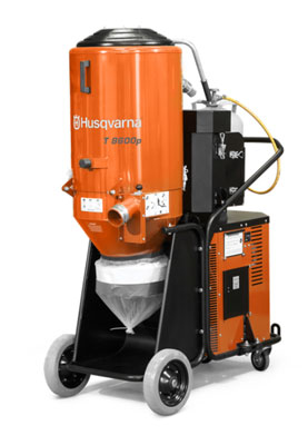 Husqvarna T8600p propane dust hepa vacuum