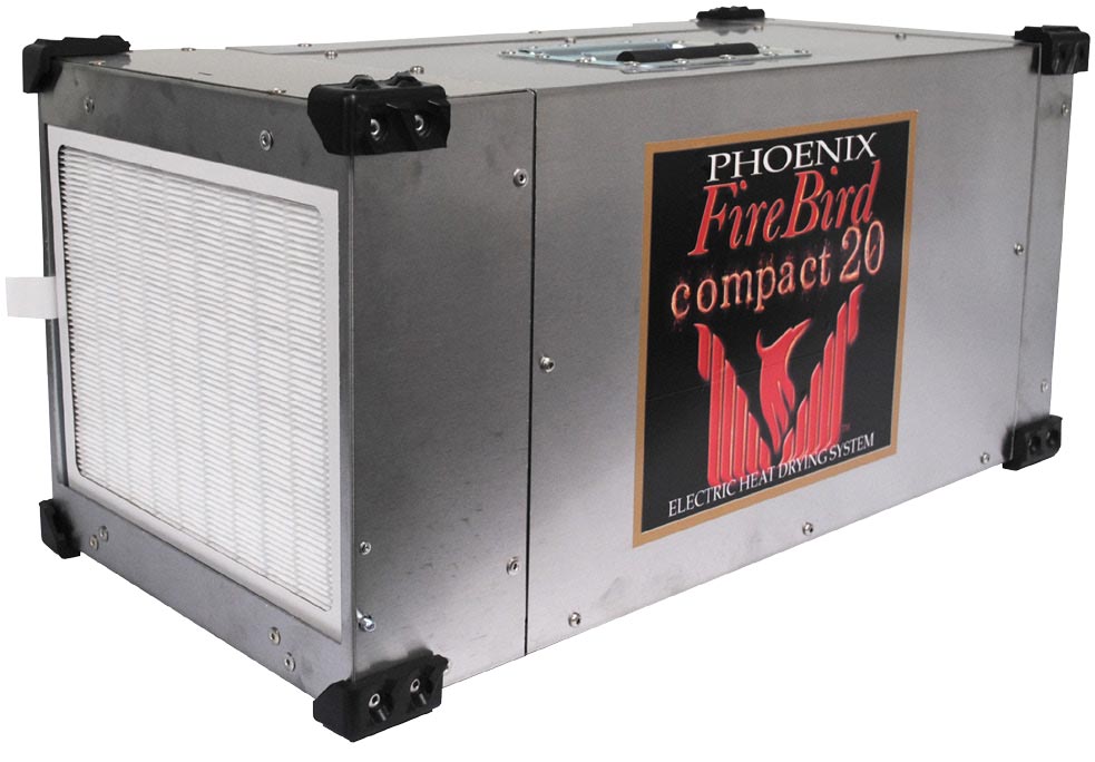 Phoenix FireBird Compact 20 Electric Heat Drying System back side