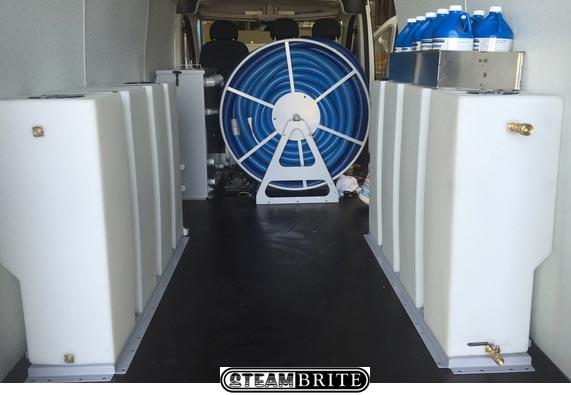 Sapphire Scientific truckmount fresh water tank