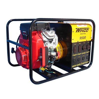 Winco Generators W10000VE Industrial Portable Generators 10500/9500 Watt