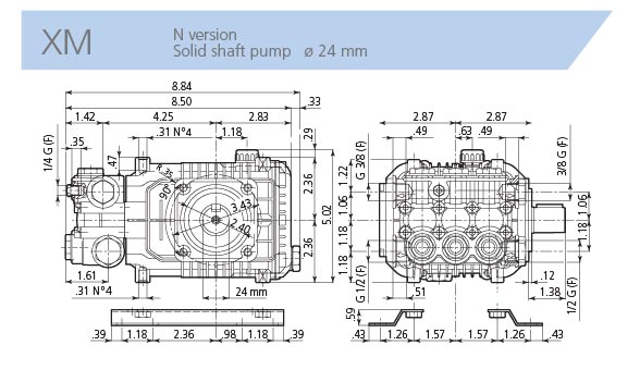 AR Pump XM1117N Replacement Pressure Triplex Plunger Washer