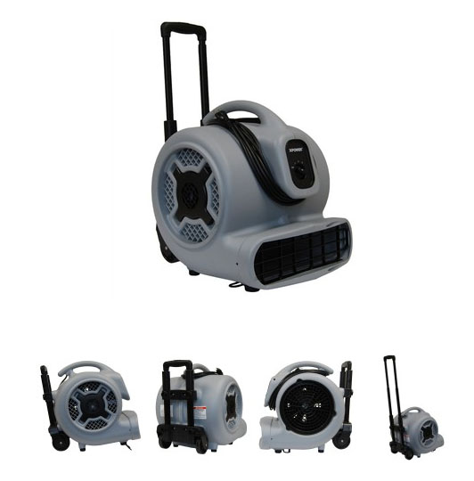 The P-800H weighs 50% lighter compared with the traditional air movers making it easy to carry anywhere, everywhere!