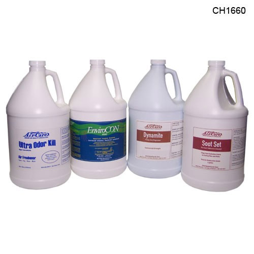 Air Care Chemical Multi Pack 1x Soot Set 1x Dynamite 2x Odor Kill 4