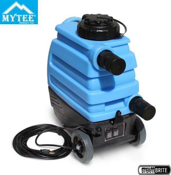 Mytee 7303 vacuum booster and auto dump system for carpet cleaning machines