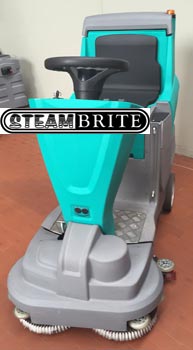 review auto scrubber ride on battery