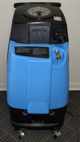 Auto detail upholstery carpet cleaning extractor 11 gallon 100 psi 3 stage vacuum 1200 watt heater