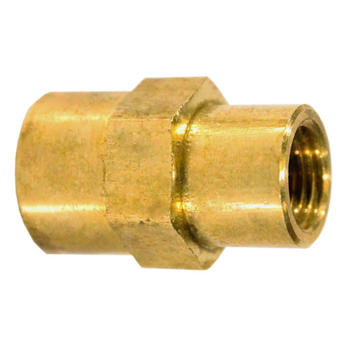 Clean Storm 119A-DC, Reducer Coupling, 1/2-in Female NPTF x 3/8-in Female NPTF, Brass