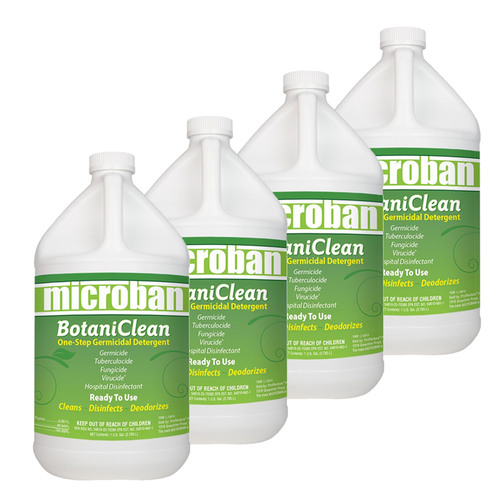 Chemspec Microban BotaniClean With Thymol MB4002000 (Case of 4 Gallons) ProRestore F369 224002000 FREE Shipping