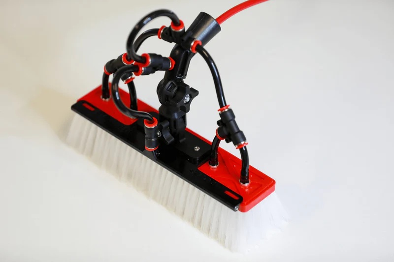 RHG T-ALPHA-SIMUL-KIT Jet and Rinse Bar Simultaneous Operation Kit for Alpha Brushes