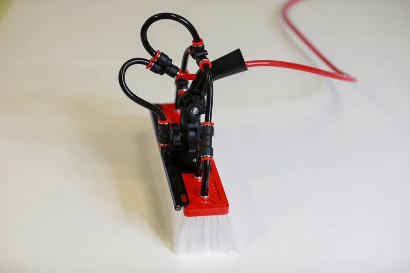 RHG T-ALPHA-SIMUL-KIT Jet and Rinse Bar Simultaneous Operation Kit for Alpha Brushes