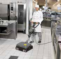 heavy duty kitchen floor cleaning machine