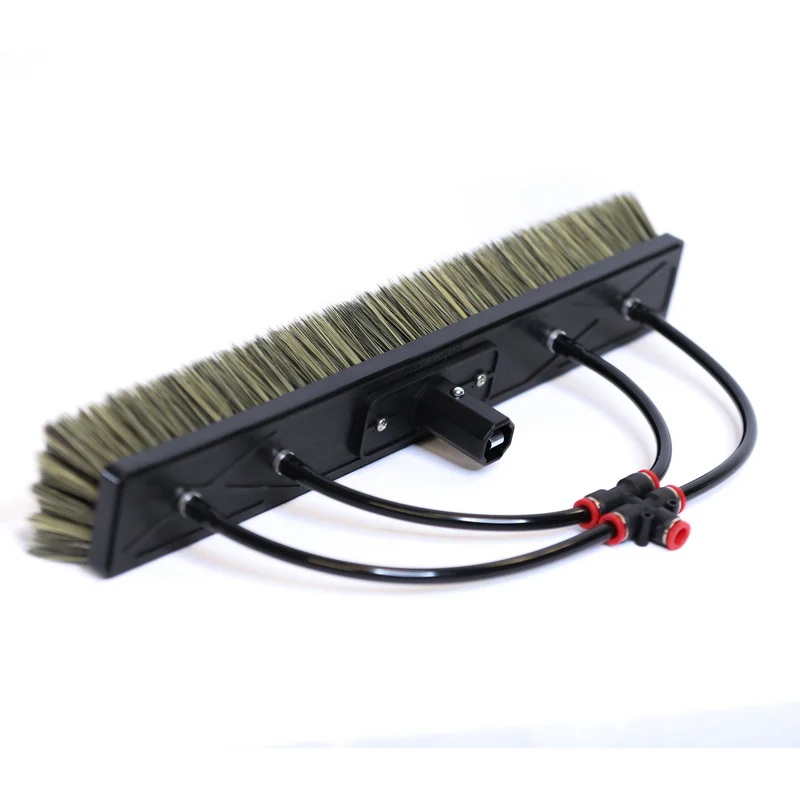RHG 18HB-LT-PP Tucker Water Fed Brush │ XL Size Honey Badger Brush w/ Loct fitting and 4 Pencil Jets