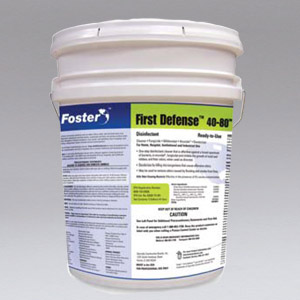 Nikro 860450  FOSTER FIRST DEFENSE 40-80 DISINFECTANT