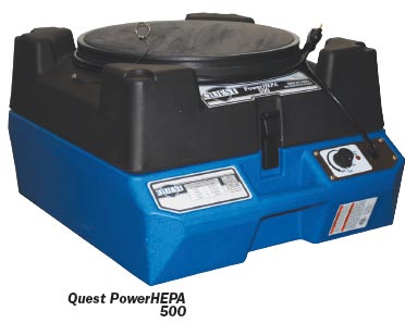 power quest hepa 500 air scrubber