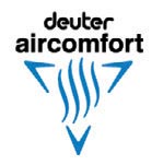 deuter air comfort back pack on powerflite back packs