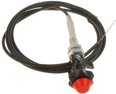 push button truckmount cable