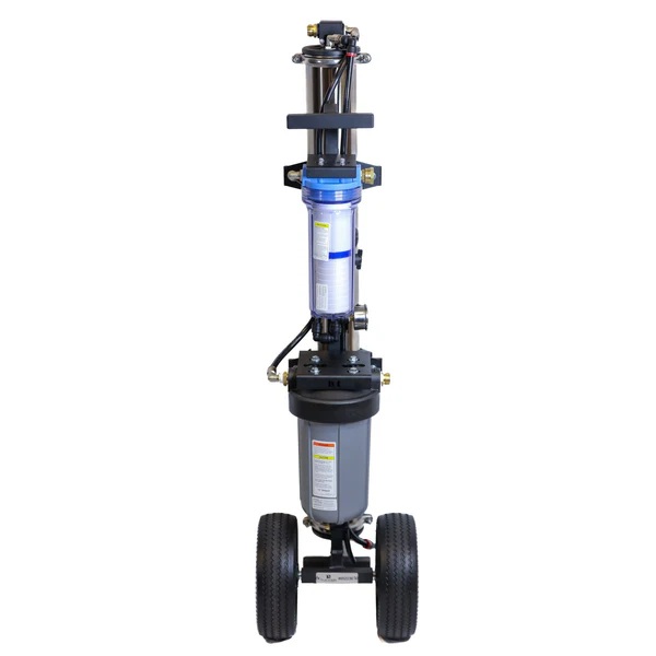 RHG T-Cart-RIVAL-V2 Tucker Stainless Steel 4 Stage RO/DI System