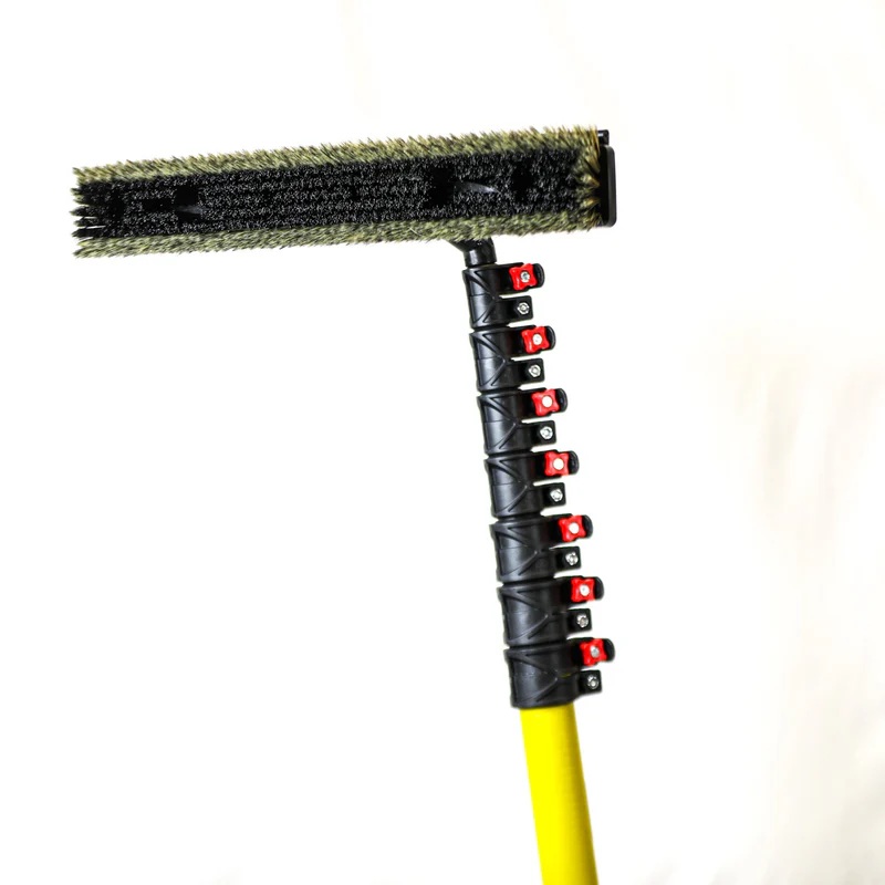 Tucker&reg; Solar Boost 27' Water-Fed Pole Kit w/ XL Alpha Badger Solar Brush 5 ft to 27 ft Extension
