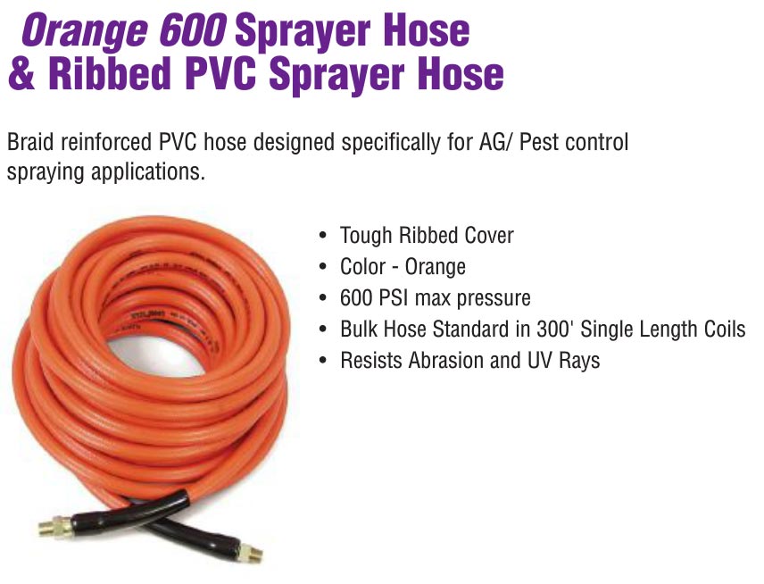 pest control and lawn spray hose