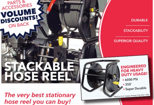 Karcher Stackable Hose Reel 100 Ft X 3 8 9 801-767 0 Free Shipping