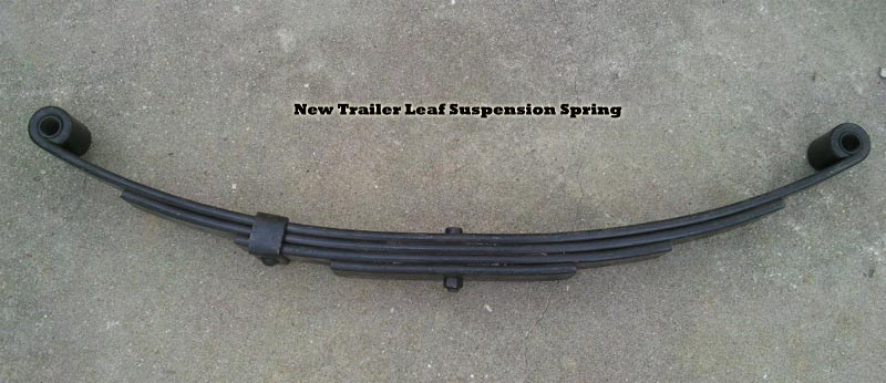 fix trailer suspension leaf spring replacement San Antonio, TX
