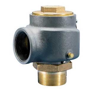 knuckle truckmount vacuum relief valve