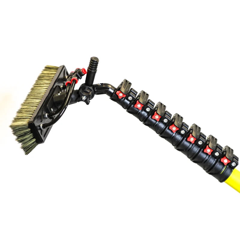 RHG Tucker-40 Tucker® 40ft Carbon Fiber Pole | Window Cleaning Water Fed Pole 6.7 ft to 36 ft Extension with FREE Freight