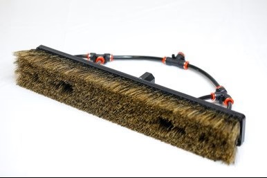 RHG T-18BB-LT-PP Water Fed Brush│Boar Bristle - 4 Pencil Jets XL Size 17in x 3in