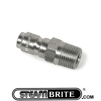 Karcher, Hotsy, Shark, Legacy Pressure Washing Male 3/8" Plug X 3/8" Mip Stainless Steel