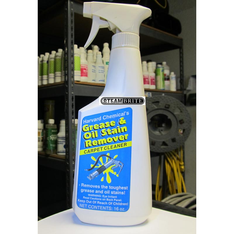 Harvard Chemicals Grease & Oil Stain Remover Carpet Cleaner 16 Oz with Trigger Sprayer 50900 Sold