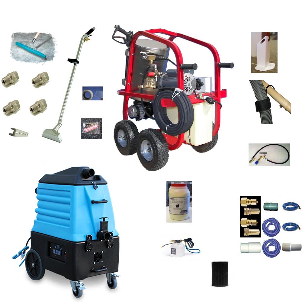 Hydrotek Hv13002e1h Pressure Washer Steamer Plus Mytee 7000S Carpet