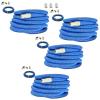 Clean Storm Truck Mount Hose Set 200ft (60 Meters) x 2.0in ID Vacuum and 1/4 in 3000 psi Solution with QDs and Ball valve installed 20230602