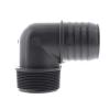 Clean Storm20148734 2in Mip X 2in Barbed 90 degree Elbow Truckmount Plastic Waste Tank Fitting
