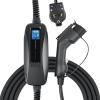 Besen 20210911 PCD-040-40A 40Amp ADJUSTABLE Type1 Level 2 J1772 X 23 ft 6-50p Electric Car Ev Charging Cable Freight Included