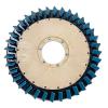 Malish 50217CCW Diamond Devil Blue Grind Tool For Floor Buffers and Auto Scrubbers 17in 36 Blades Counter Clock Wise 6-15129-50217-7