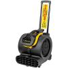 Tornado 98786 Windshear 3200 3-Speed Safety Air Mover with Caution Wet Floor Sign