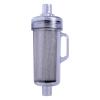 HydroForce AC10CLEAR Transparent Truckmount Hose Mount Carpet Cleaning Lint Filter Hydro Filter Clear INLF23  1658-1670