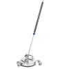 Mosmatic 78.144  Aqua Pro FL SAR 12 inch Surface Cleaner 4000psi Water Pick Up Recovery without a Vacuum No Trigger 78.293
