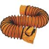 DriStorm 8 inch Ventilating Hose for FlowPro Utility Blower 15Ft ducting