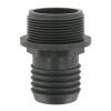 Clean Storm H229 Hose Connector 1-1/2in Plastic Barbed X 1-1/2in MIP W/flange 7180G K00665-1