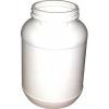 Clean Storm AX103 Wide Mouth 110-400 One gallon Plastic Jug Jar with Lid Natural Color