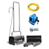 Mytee CRB3017wa Carpet Shark 17in Counter Rotating Brush Encapsulation Starter Bundle Air Mover Freight Power Cord 3Yr Warranty Included